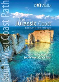 Cover image for The Jurassic Coast (Lyme Regis to Poole Harbour): Circular Walks along the South West Coast Path