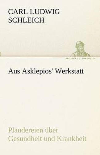 Cover image for Aus Asklepios' Werkstatt