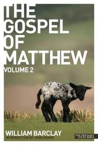 Cover image for The Gospel of Matthew - volume 2