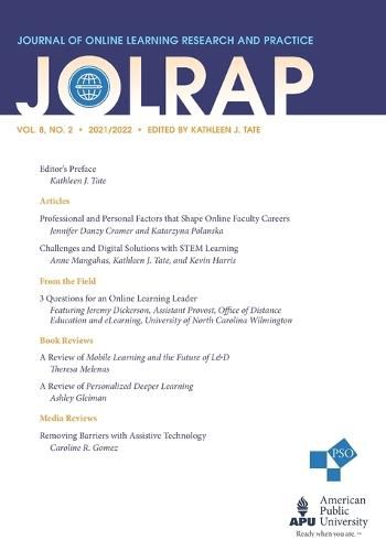 Cover image for Journal of Online Learning Research and Practice