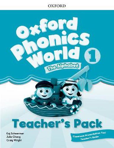 Cover image for Oxford Phonics World: Level 1: Teacher's Pack with Classroom Presentation Tool 1