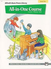 Cover image for Alfred's Basic All-In-One Course, Bk 2: Lesson * Theory * Solo