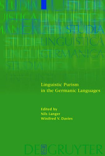 Cover image for Linguistic Purism in the Germanic Languages