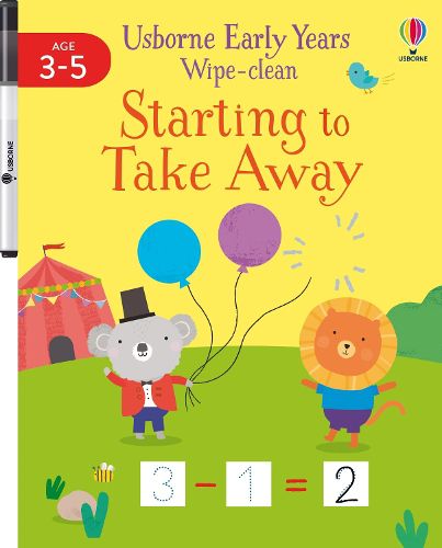 Cover image for Early Years Wipe-Clean Starting to Take Away
