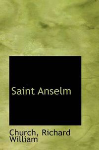 Cover image for Saint Anselm