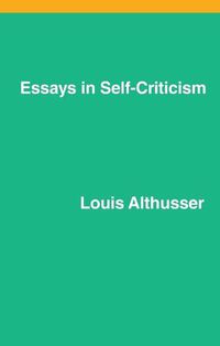 Cover image for Essays on Self-Criticism