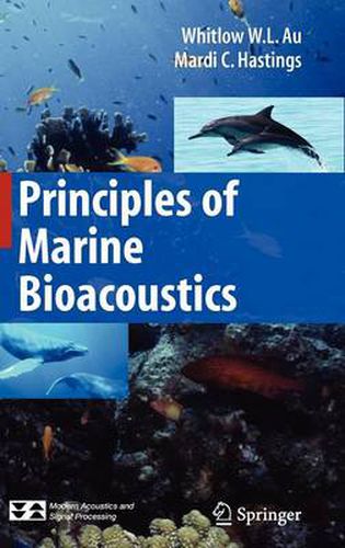 Cover image for Principles of Marine Bioacoustics