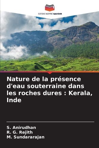 Cover image for Nature de la presence d'eau souterraine dans les roches dures