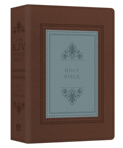 Cover image for The KJV Study Bible - Large Print - Indexed [teal Inlay]