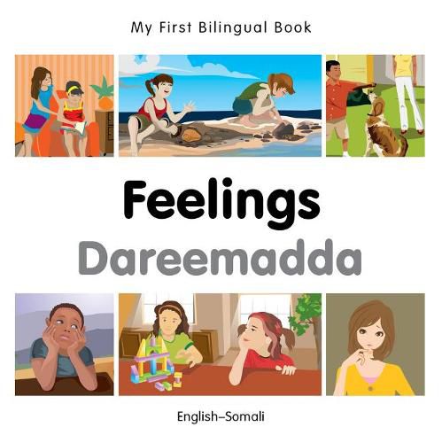 Cover image for My First Bilingual Book -  Feelings (English-Somali)