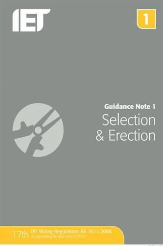 Cover image for Guidance Note 1: Selection & Erection