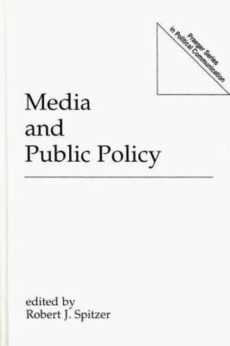 Cover image for Media and Public Policy