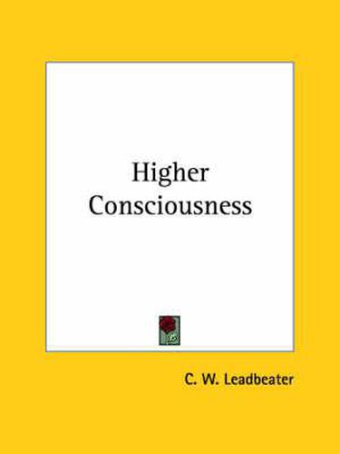 Cover image for Higher Consciousness