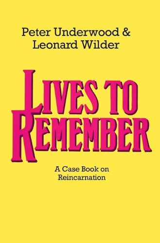 Cover image for Lives to Remember