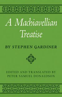 Cover image for A Machiavellian Treatise