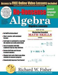 Cover image for No-Nonsense Algebra, Spanish Language Version