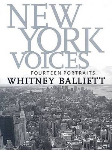 Cover image for New York Voices: Fourteen Portraits