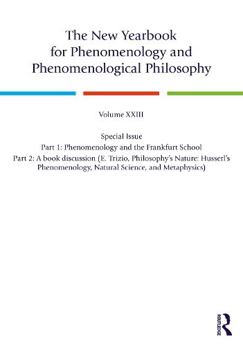 Cover image for The New Yearbook for Phenomenology and Phenomenological Philosophy