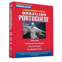 Cover image for Pimsleur Portuguese (Brazilian) Conversational Course - Level 1 Lessons 1-16 CD: Learn to Speak and Understand Brazilian Portuguese with Pimsleur Language Programsvolume 1