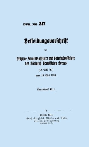 Cover image for DVE 317 Officer Uniform Regulations