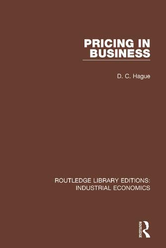 Cover image for Pricing in Business