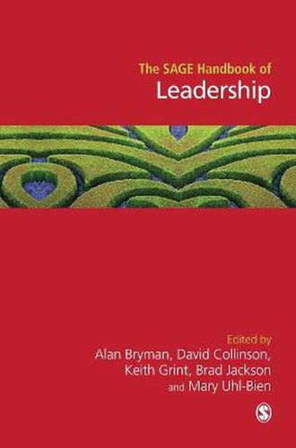 Cover image for The SAGE Handbook of Leadership