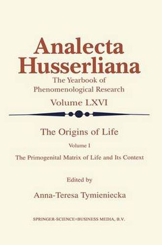 Cover image for The Origins of Life: The Primogenital Matrix of Life and Its Context