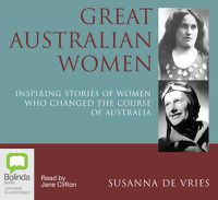 Cover image for Great Australian Women