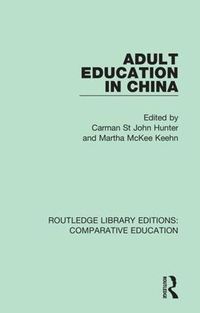 Cover image for Adult Education in China