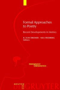 Cover image for Formal Approaches to Poetry: Recent Developments in Metrics