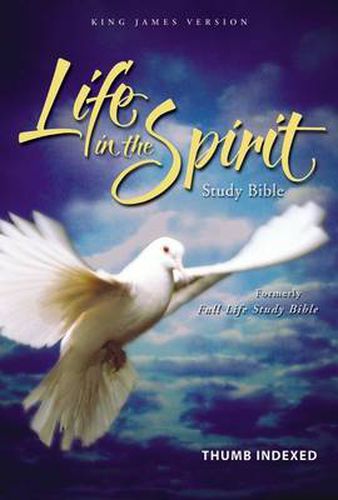Cover image for KJV, Life in the Spirit Study Bible, Bonded Leather, Black, Thumb Indexed, Red Letter: Formerly Full Life Study