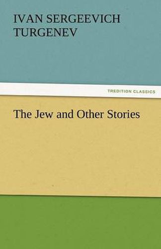 Cover image for The Jew and Other Stories