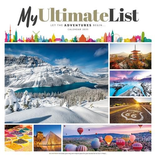 Cover image for 2025 My Ultimate List Wall Calendar