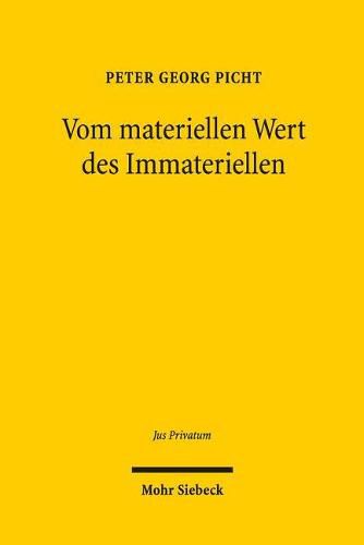 Cover image for Vom materiellen Wert des Immateriellen: Immaterialguterrechte als Kreditsicherungsmittel im nationalen und internationalen Rechtsverkehr