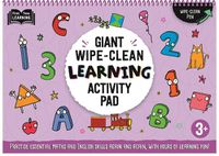 Cover image for 3+ Giant Wipe-Clean Learning Activity Pad