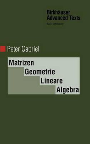 Matrizen, Geometrie, Lineare Algebra