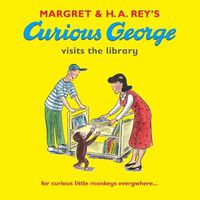 Cover image for Curious George Visits the Library