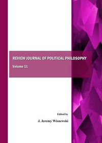 Cover image for Review Journal of Political Philosophy Volume 11