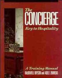 Cover image for The Concierge: Key to Hospitality