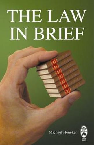 Cover image for The Law in Brief