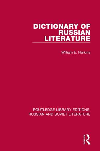 Dictionary of Russian Literature