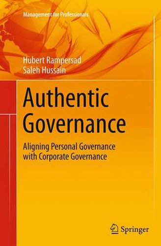 Cover image for Authentic Governance: Aligning Personal Governance with Corporate Governance