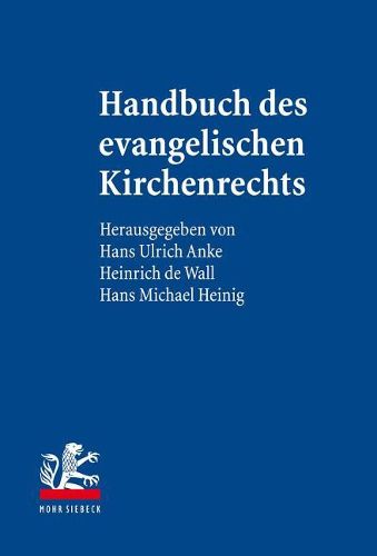 Cover image for Handbuch des evangelischen Kirchenrechts