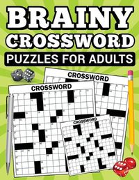 Cover image for Brainy Crossword Puzzles for Adults