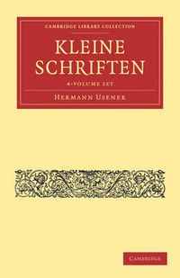 Cover image for Kleine Schriften 4 Volume Paperback Set