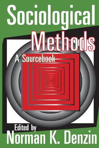 Cover image for Sociological Methods: A Sourcebook