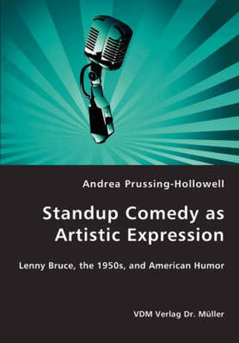 Cover image for Standup Comedy as Artistic Expression