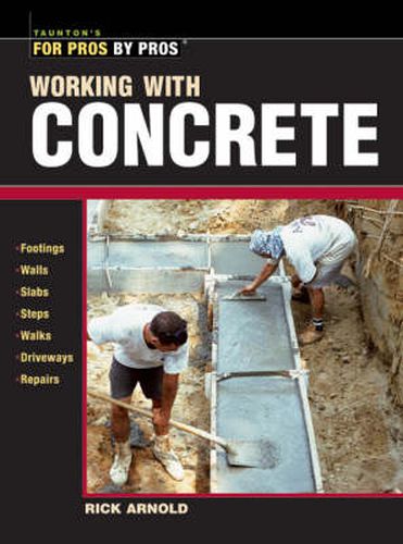 Cover image for Working with Concrete