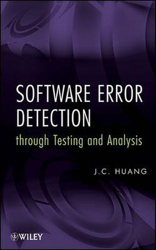 Cover image for Software Error Detection Through Testing and Analysis