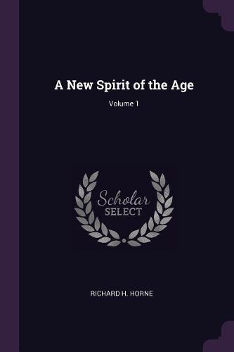 Cover image for A New Spirit of the Age; Volume 1